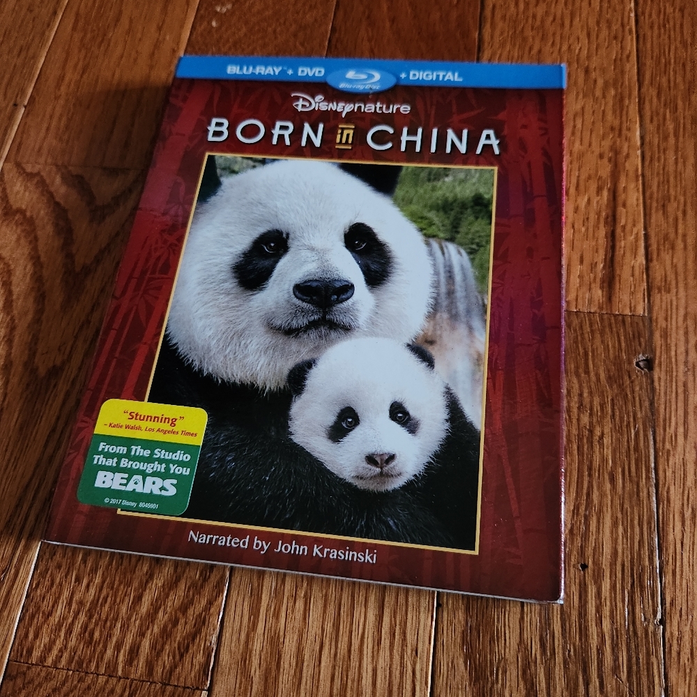 Disneynature Born in China DVD and Blu-ray